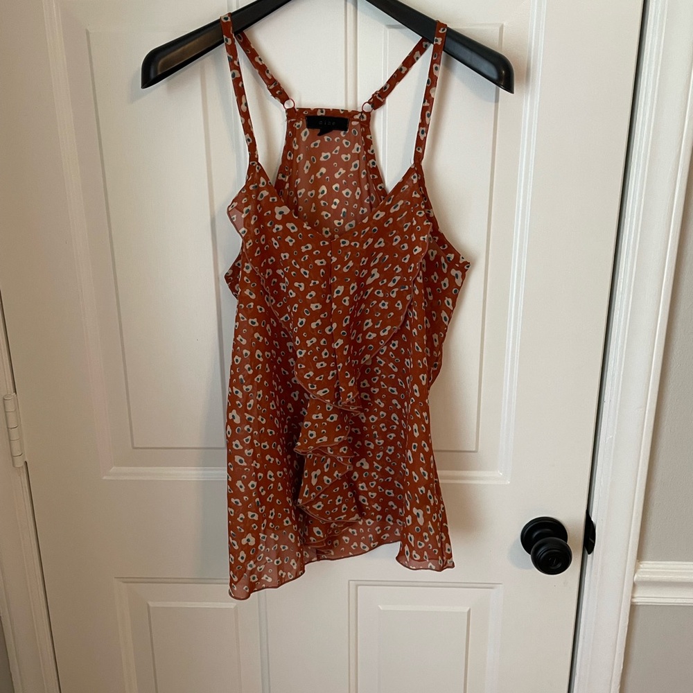 Mine Tank Style Blouse Size Medium